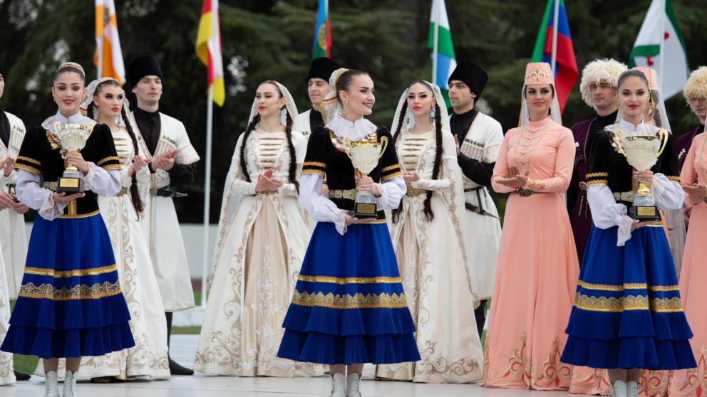 На фестивале в Крыму успешно выступил ансамбль «Ставрополье»