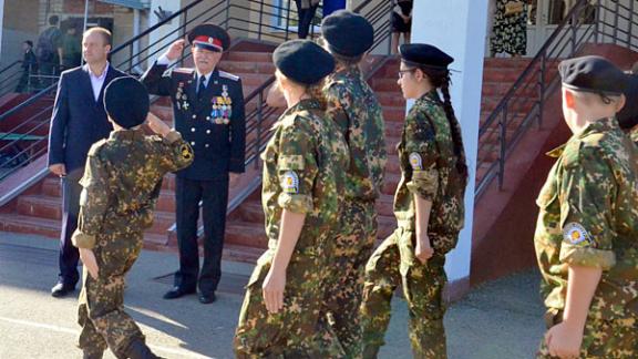 День Терского казачьего войска отметили ставропольские кадеты