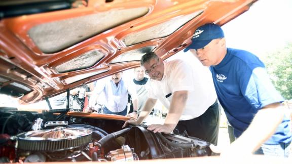 Больше тысячи машин собрал первый день «Автошока» в Невинномысске