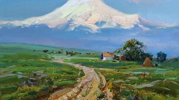 Творчество пейзажиста Анатолия Соловцева представляет новая выставка галереи Гречишкина