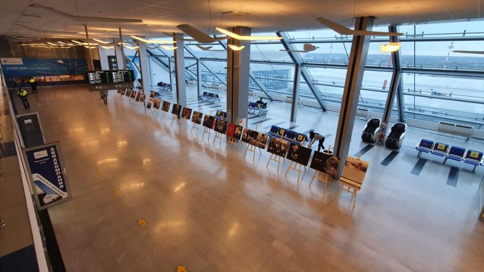 В аэропорту Минеральных Вод открылась Всероссийская фотовыставка