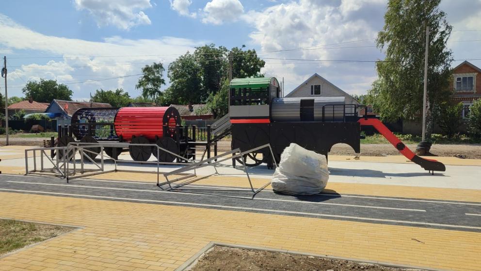 В Новоалександровске в конце августа благоустроят общественную территорию