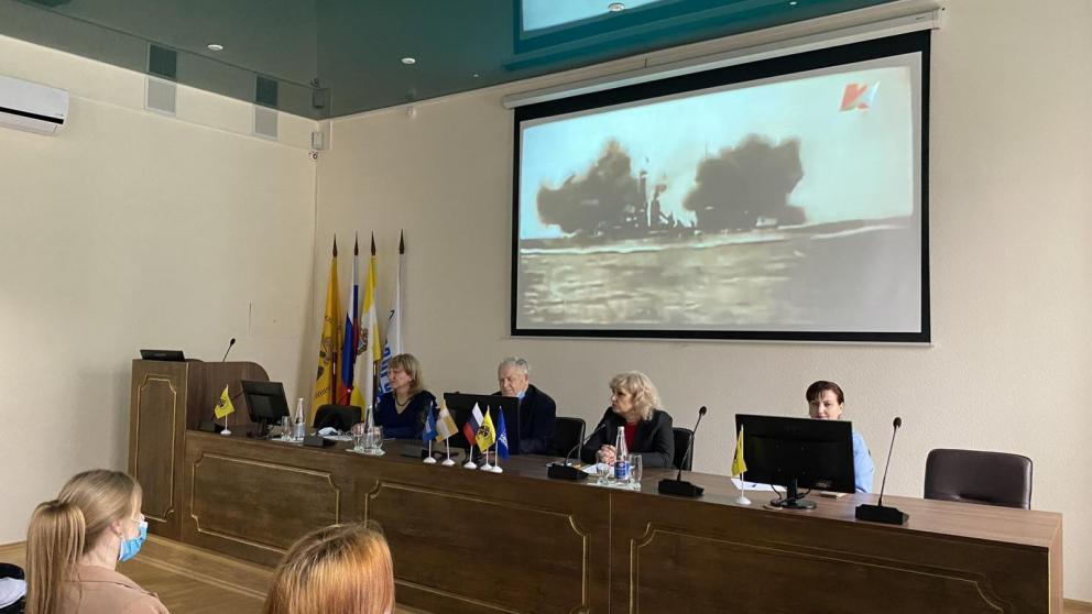 Круглый стол на военно-историческую тематику провели для студентов Ставрополья