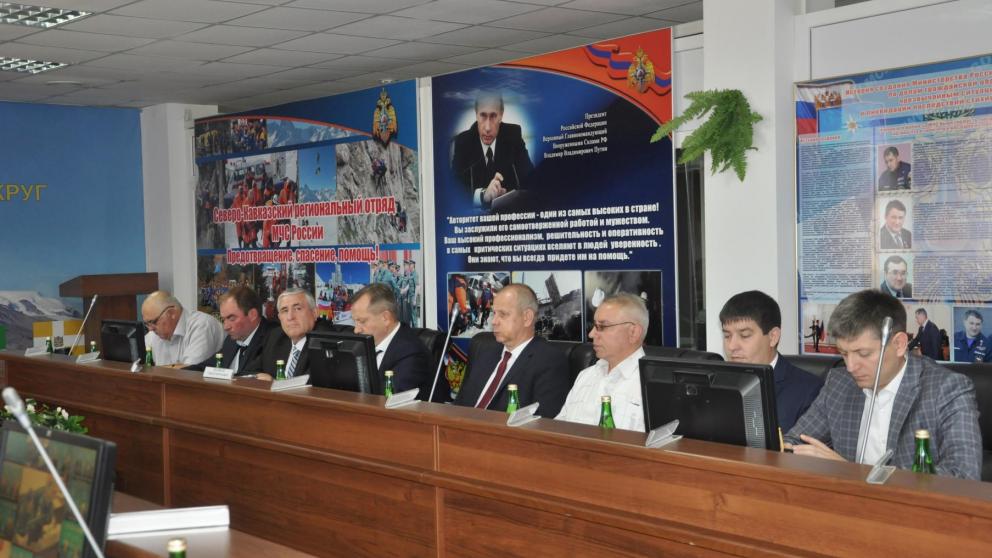 На Ставрополье обсуждали обеспечение пожарной безопасности в СКФО