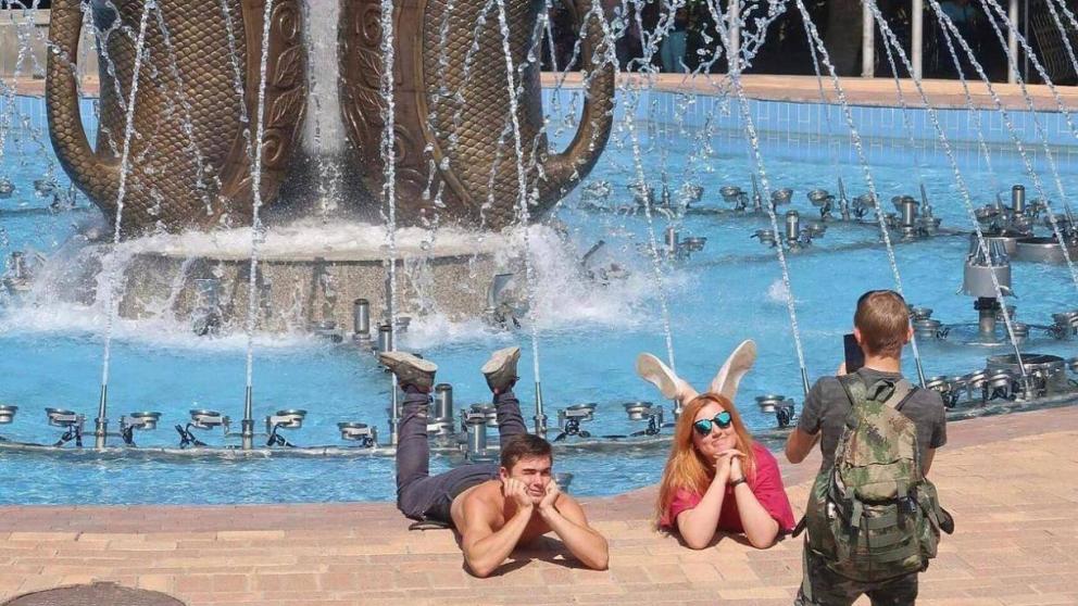 Фонтаны Железноводска консервируют к наступлению зимы