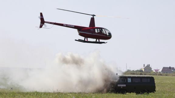 В День Воздушного флота в Ставрополе прошло шоу с пулеметом