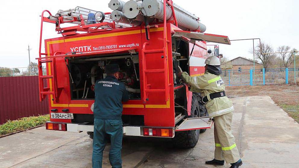 В селе Отказном на пожаре погиб пожилой мужчина