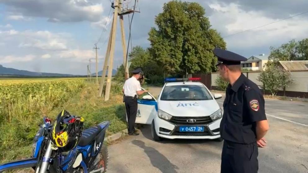 Автоинспекторы Ставрополья напомнили об опасности питбайков