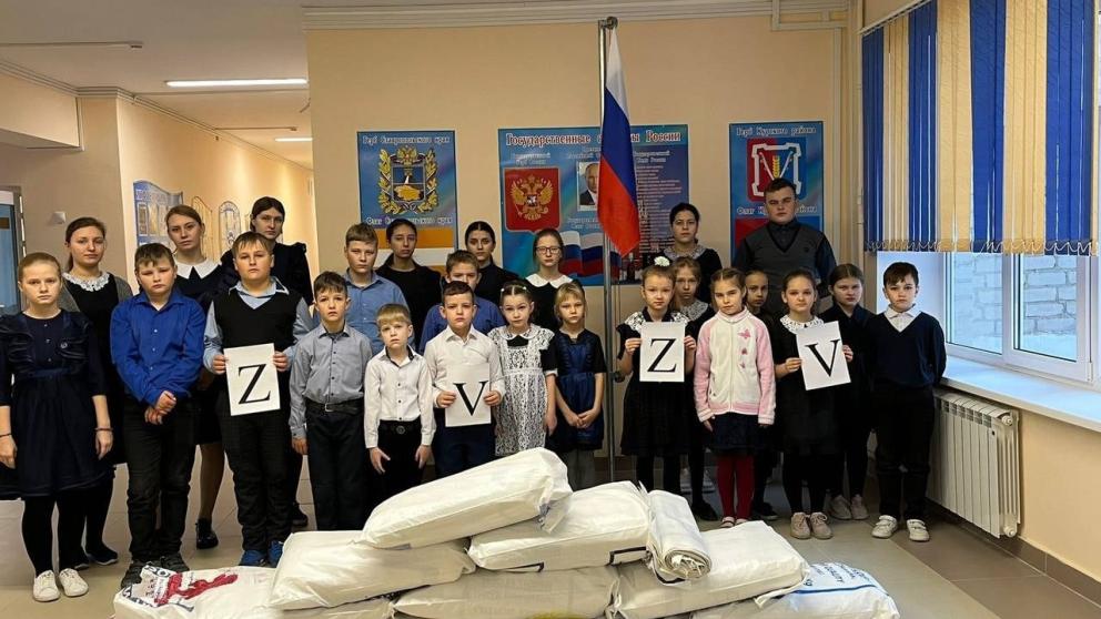 В станицах Курского округа проходят акции в поддержку участников СВО