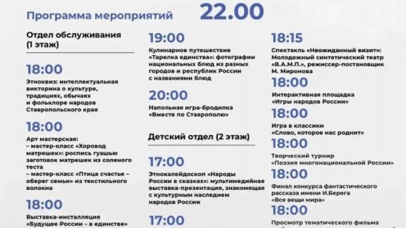 В Ставрополе пройдёт «Библионочь»