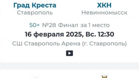 Хоккейный клуб «Невинномысск» примет участие в Ночной хоккейной лиге