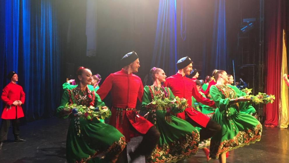 Ансамбль «Ставрополье» вновь порадовал жителей и гостей Крыма