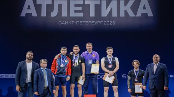 Ставропольские штангисты получили медали в Санкт-Петербурге
