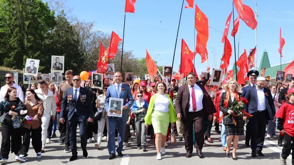 На Ставрополье широко отметили День Победы
