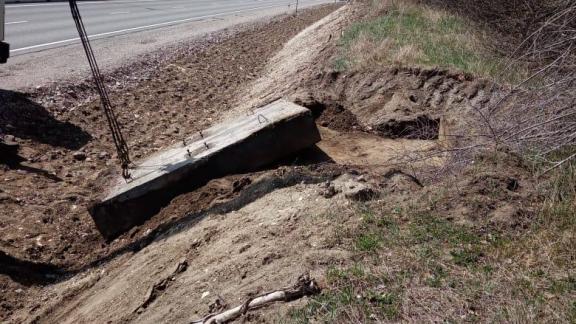 В Кисловодске убрали широкоформатную рекламу из въездной зоны