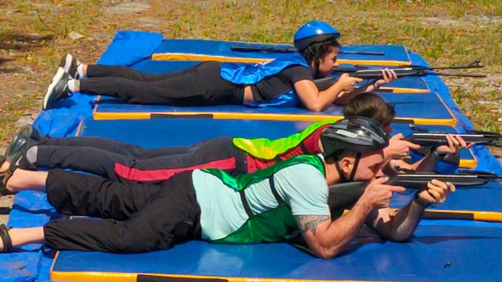 В Кисловодске прошли первые в крае соревнования по велобиатлону