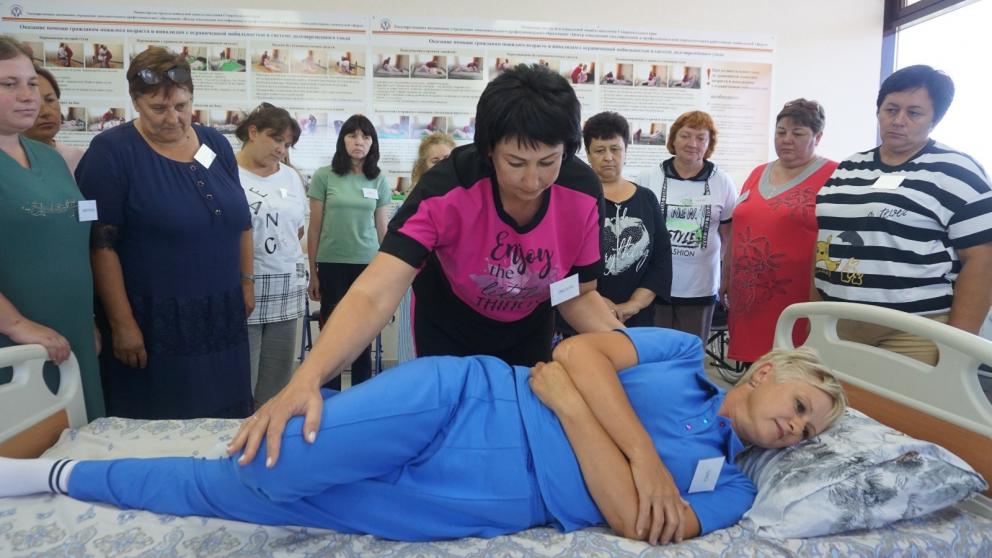 На Ставрополье сельские жители пользуются услугами «Санатория на дому»