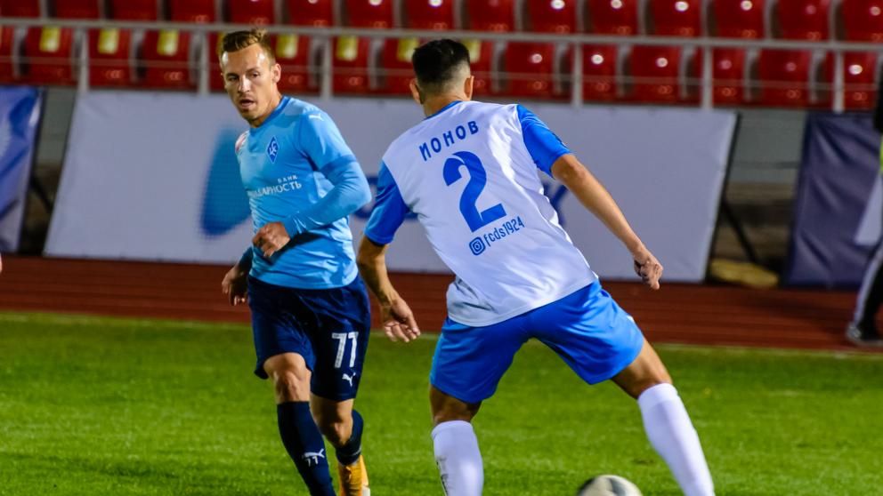 Футболисты «Динамо» отпраздновали успех в Майкопе