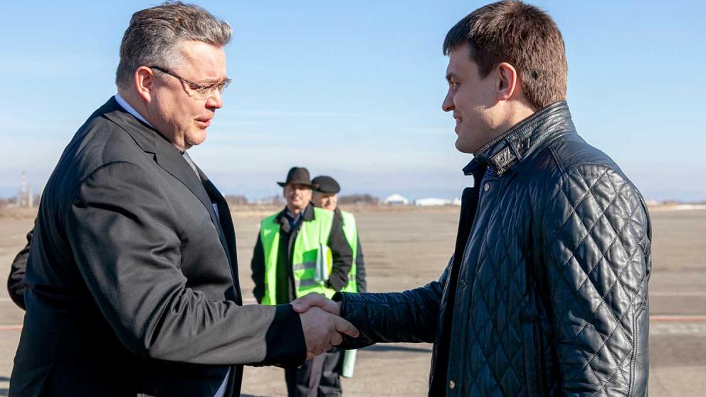 На Ставрополье прибыл Министр науки и высшего образования Михаил Котюков