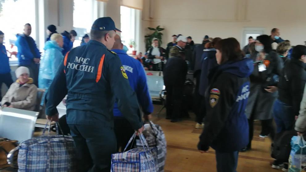 Ещё одну группу беженцев из Донбасса и Украины приняли на Ставрополье