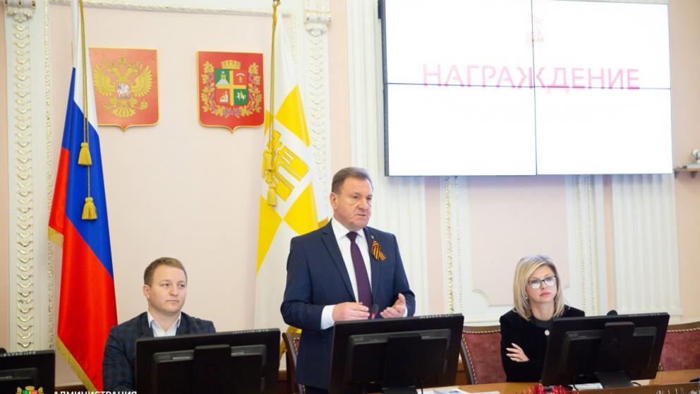В Ставрополе наградили победителей городского этапа конкурса «Солдатский конверт»