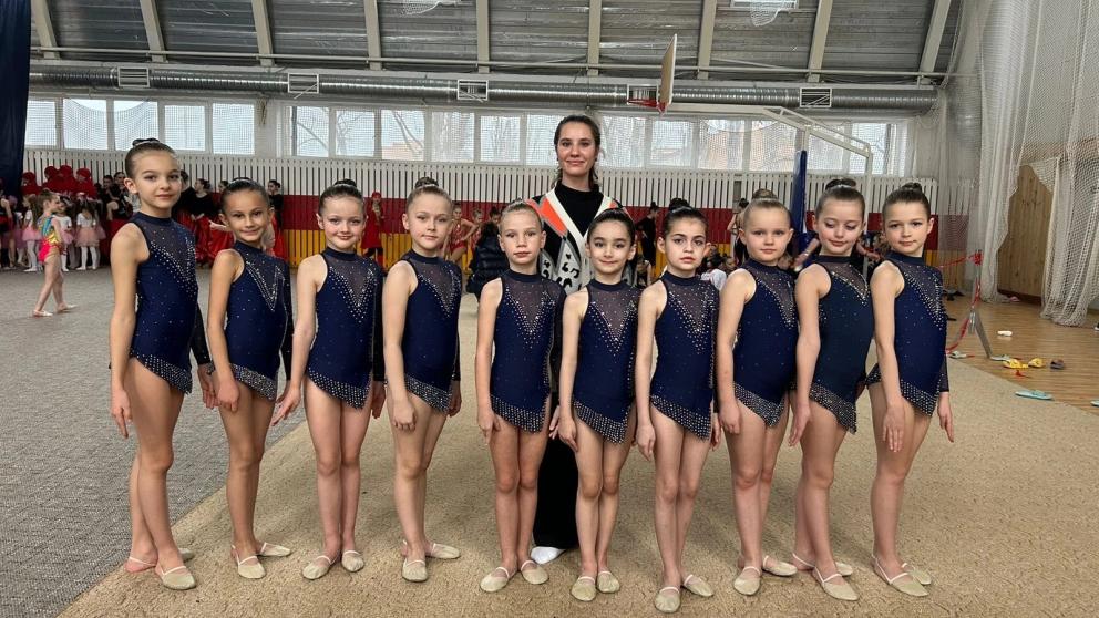 Единственная на КМВ детская команда по эстетической гимнастике выступит на Кубке России