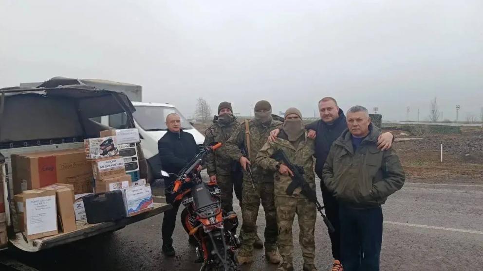 Из Советского округа доставили конвой землякам в зону СВО