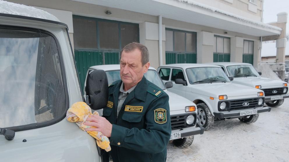 16 января на Ставрополье передали новую спецтехнику лучшим егерям и лесничим