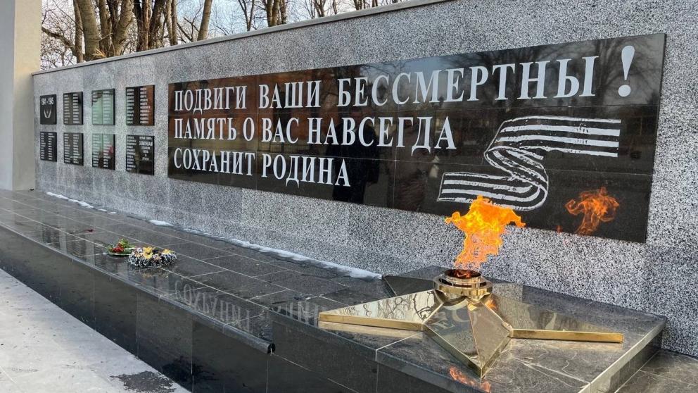 В Предгорном округе ко Дню Победы обновляют мемориалы