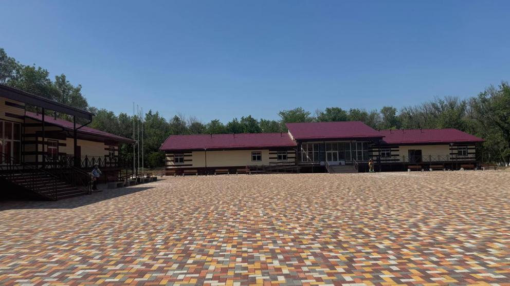 В Ипатовском округе Ставрополья обновили лагерь и построили к нему дорогу