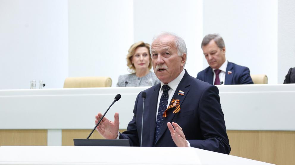 Спикер Думы Ставрополья удостоен благодарности главы Совфеда Валентины Матвиенко