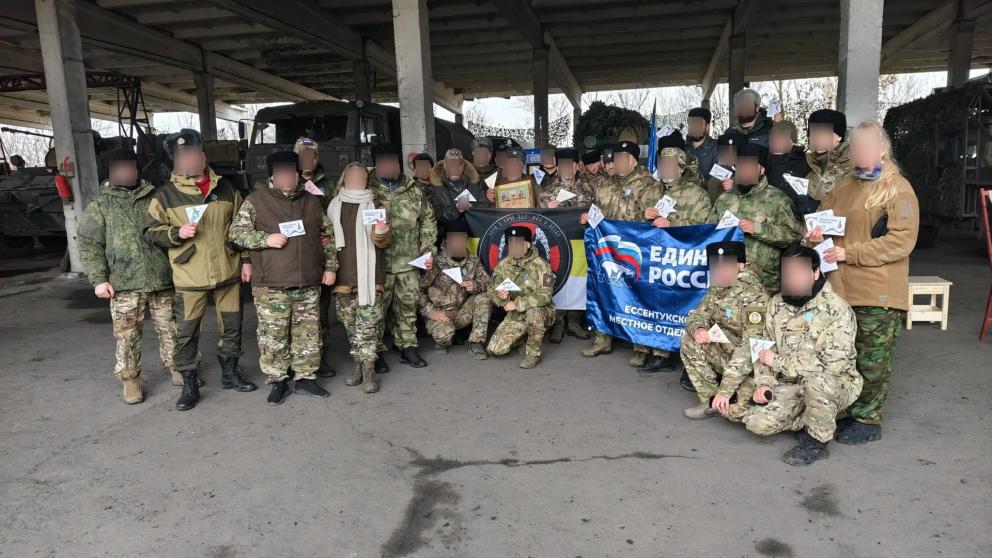 На Ставрополье «Единая Россия» доставляет подарки бойцам спецоперации