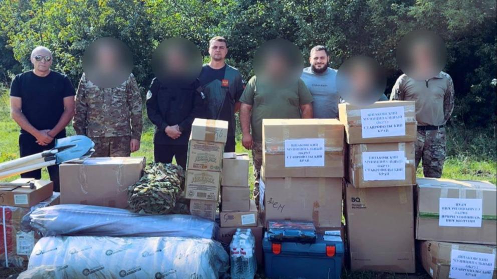 Оборудование для боевых задач отправили в зону СВО из Шпаковского округа