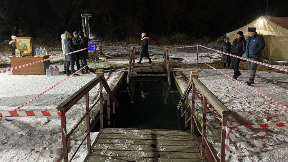 В Пятигорске крещенскую купель обустроят в поселке Горячеводском