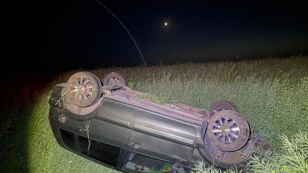 На Ставрополье несовершеннолетний пассажир пострадал при опрокидывании автомобиля