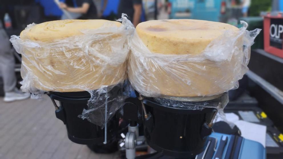 В Кисловодске музыканты сыграли на головках сыра