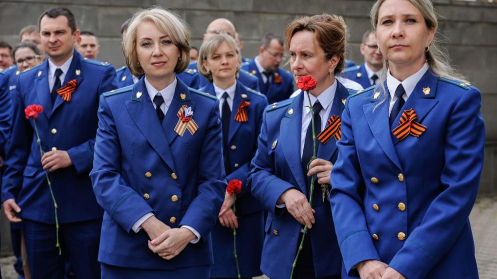 Сотрудники СКР и прокуратуры Ставрополья отмечают День Победы