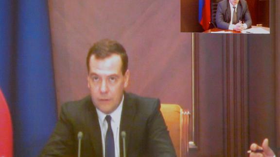 Итоги развития сельского хозяйства в 2013 году и задачи на перспективу обсудили на Всероссийском видеоселекторе