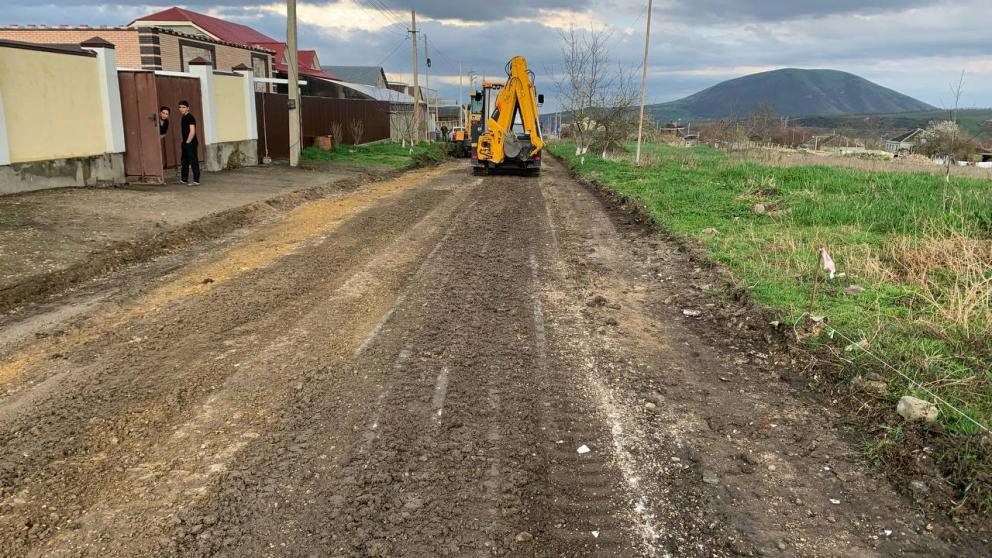 В селе Юца отремонтируют дорогу на улице Строителей