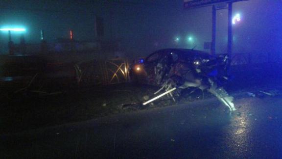 Неопытный водитель покалечил себя и пассажирку в Ставрополе