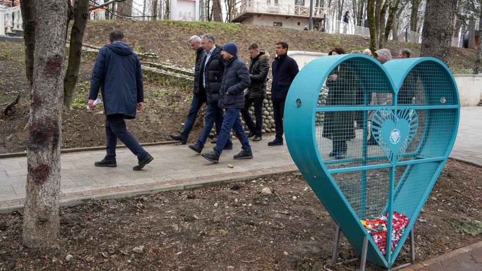 В Кисловодске завершают реконструкцию «Поляны песен»