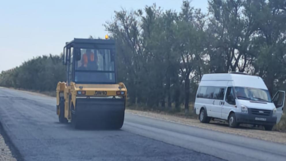 Ремонт дорожного участка между Ставропольем и Ростовской областью перевалил экватор