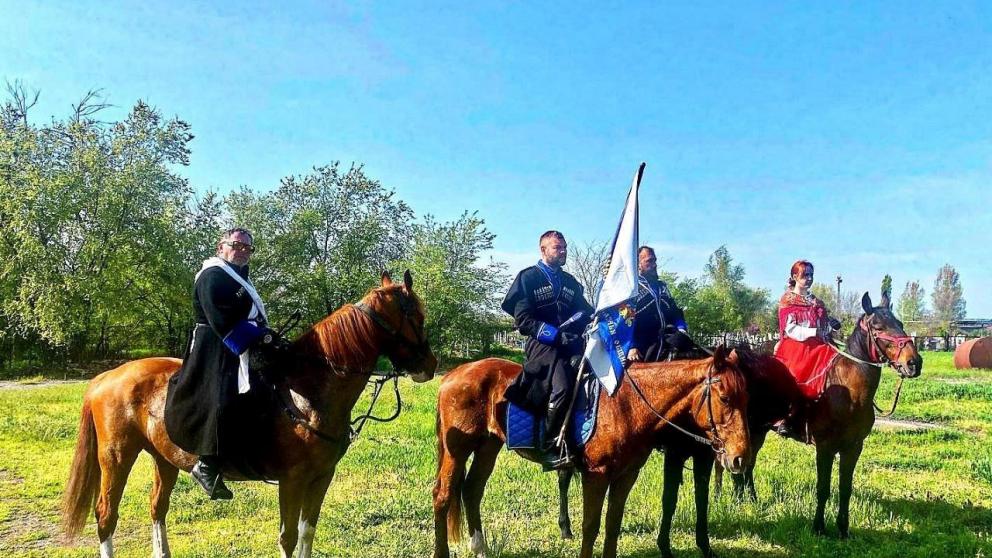 На Ставрополье проходит конная военно-историческая экспедиция