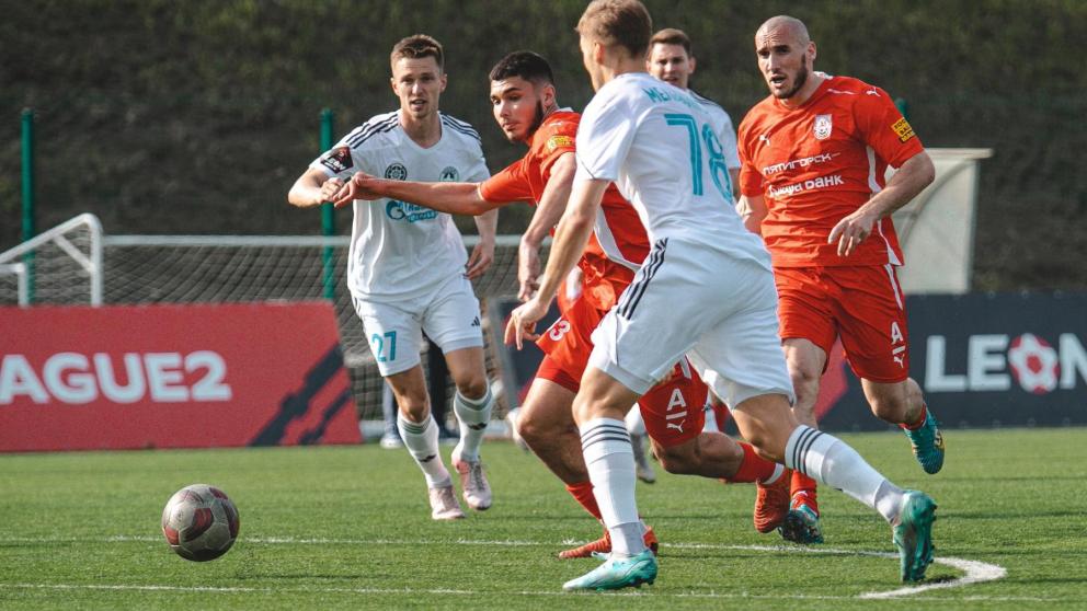 Футболисты пятигорского «Машука-КМВ» отпраздновали первый успех в сезоне