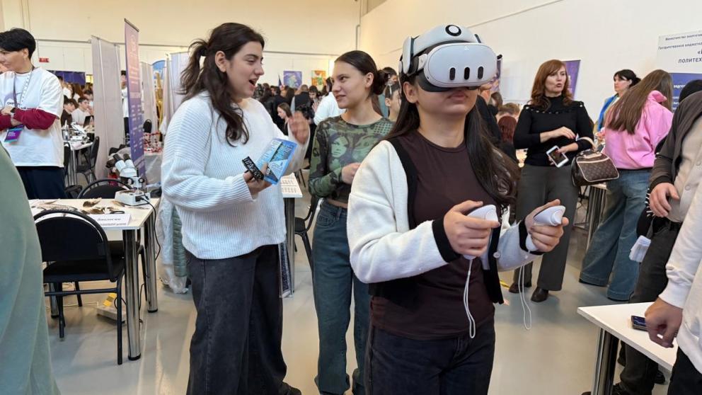 Ставропольские школьники попробовали себя в перспективных специальностях