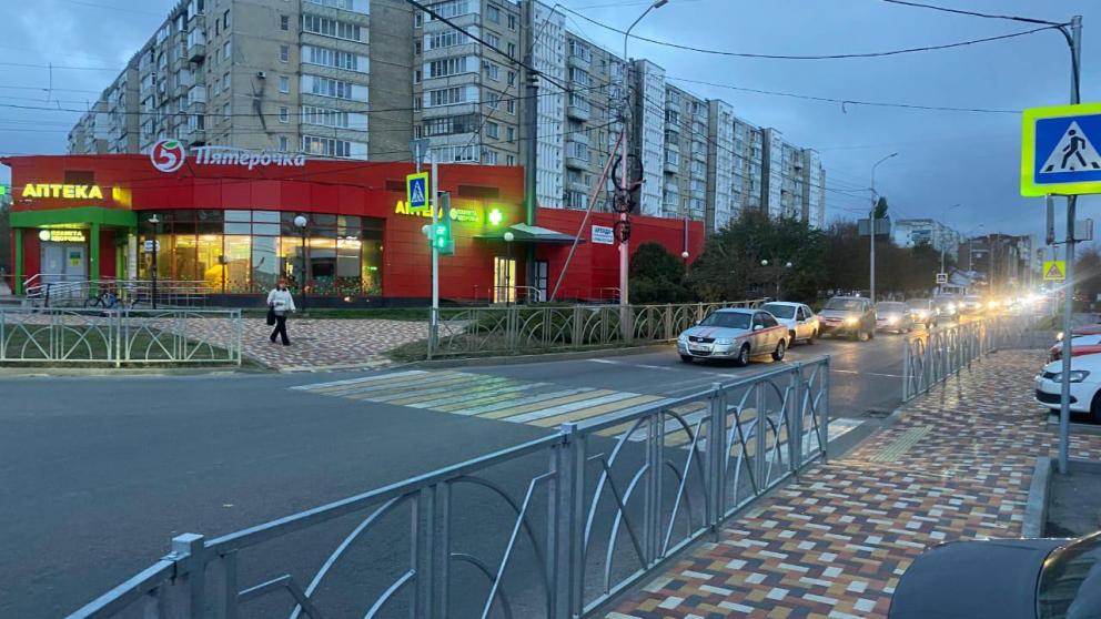 В Ставрополе водитель сбил школьника на пешеходном переходе