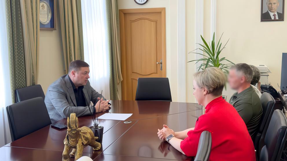 Глава минимущества Ставрополья встретился с участником СВО