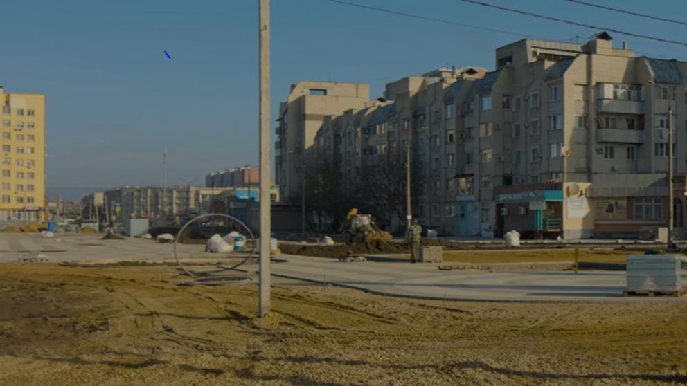 В Невинномысске благоустраивают сквер по улице Дунаевского