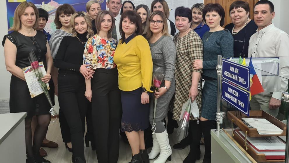 В Будённовском округе Ставрополья отметили 10-летие единой дежурно-диспетчерской службы