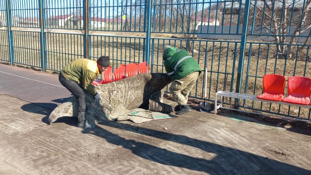 Новый парк строят в селе Винсады на Ставрополье